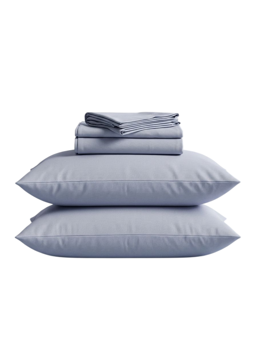 Light Blue with Faint White Pattern