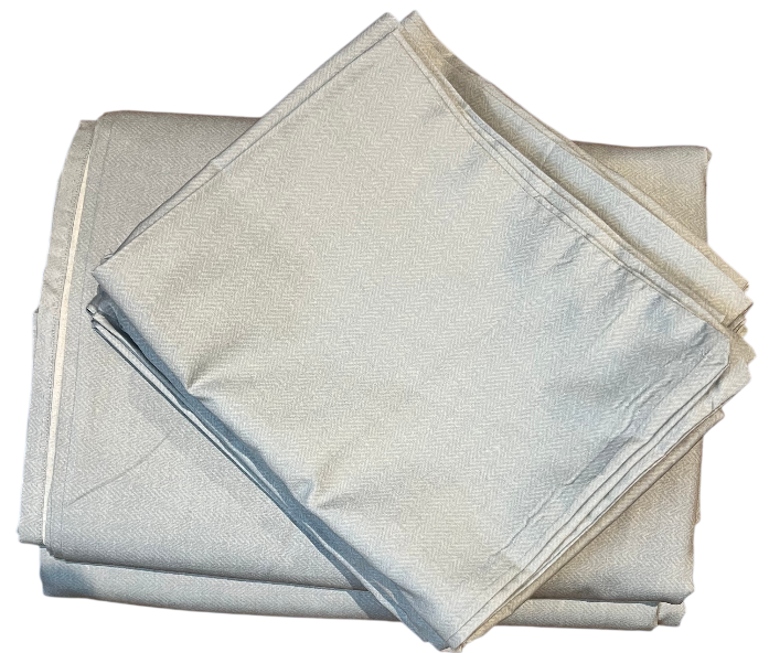 Light Blue with Faint White Pattern